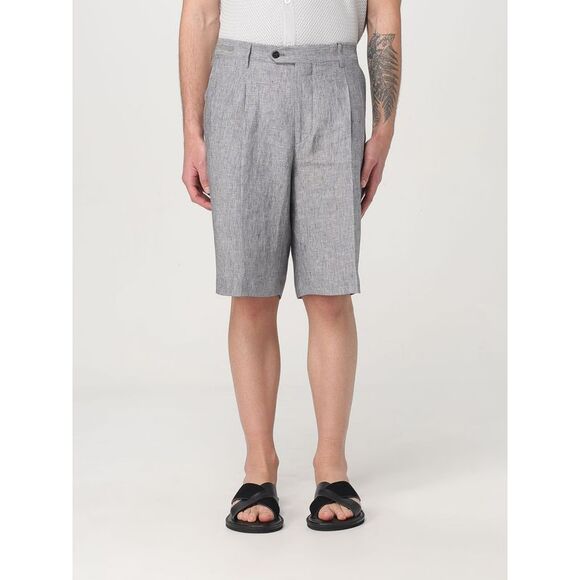 Corneliani Short Men Grey